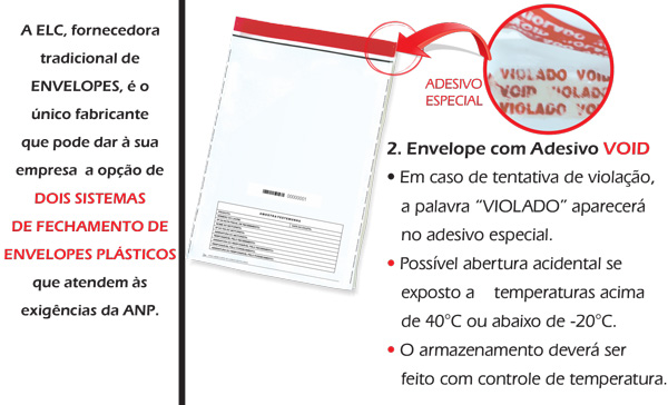 Envelopes Adesivos Void ANP