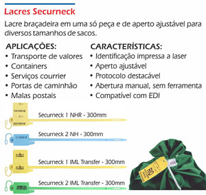 Lacres plásticos rabicho Securneck