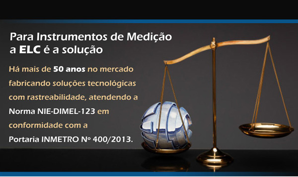 Para Instrumentos de Medição a ELC é a solução